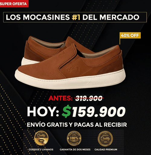 Mocasin Velez Calzado Ortopédico